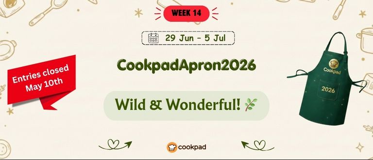 Wild & Wonderful! 🌿 | Cookpad Apron 2026