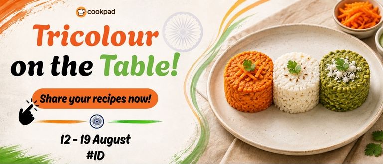 Tricolour on the Table! 🇮🇳🧡🤍💚
