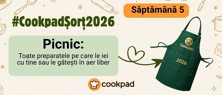 Cookpad Sort 2026. Săptămână 5