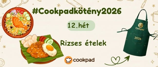 📣 Köténykihívás 2026 a Cookpaden❗️