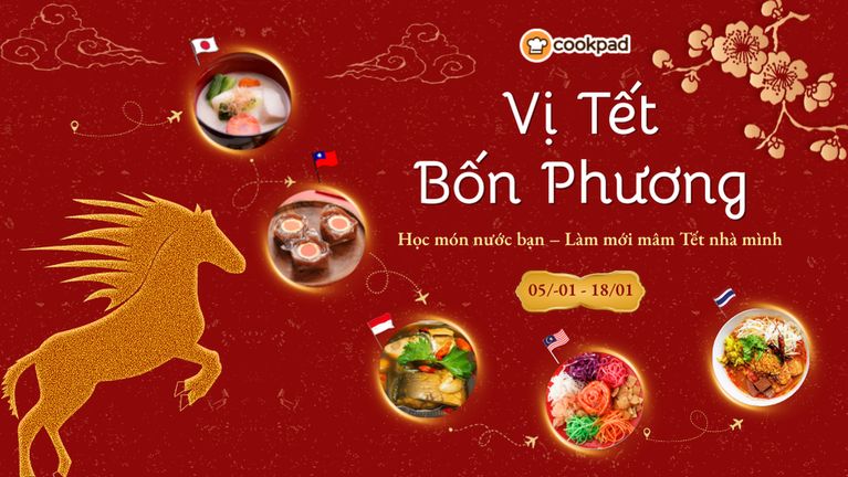 🌏🐎 VỊ TẾT BỐN PHƯƠNG 🐎🌏