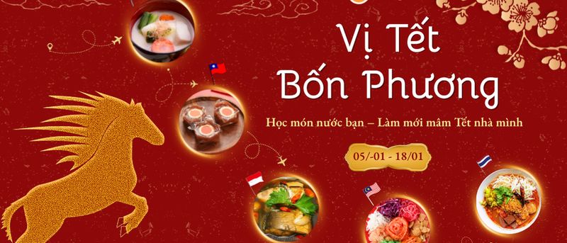 🌏🐎 VỊ TẾT BỐN PHƯƠNG 🐎🌏