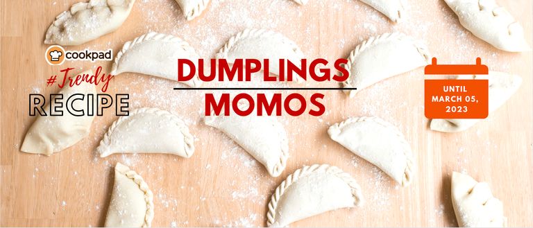 Trendy Recipe ~ Dumplings | Momos 🥟