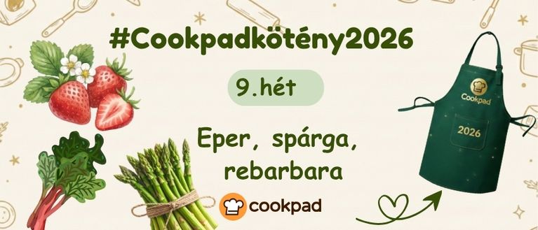 📣 Köténykihívás 2026 a Cookpaden❗️