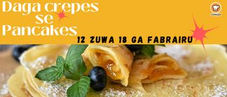 Daga crepes se Pancakes 🥞