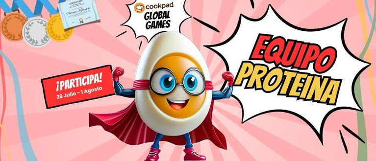 Los Juegos Globales de Cookpad 2024 🍗 Proteína 🍳