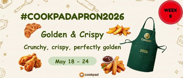Golden & Crispy ✨ | Cookpad Apron 2026