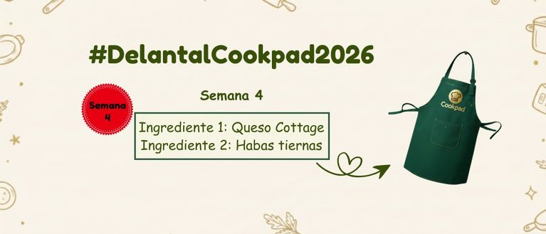 4º semana: Delantal de Cookpad 26'