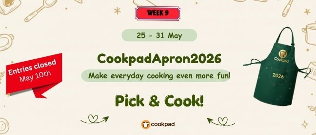 Pick & Cook! | Cookpad Apron 2026