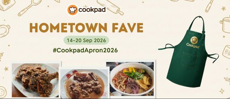 Cookpad Apron 2026: Hometown Fave