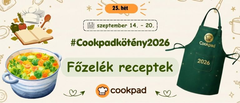 📣 Köténykihívás 2026 a Cookpaden❗️