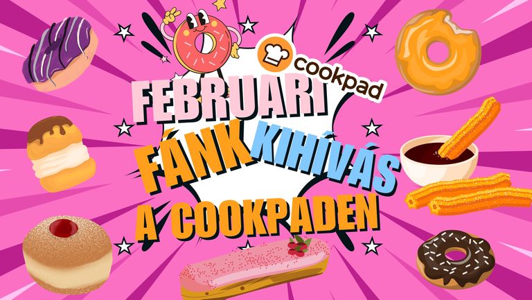 🍩 Februári fánk receptkihívás 🍩