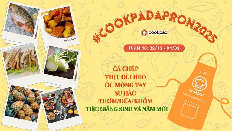 ✨🔶 Cookpad Apron 2025 🔶✨💫