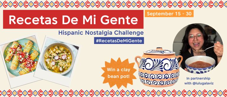 Recetas De Mi Gente Giveaway Challenge