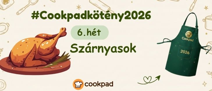 📣 Köténykihívás 2026 a Cookpaden❗️