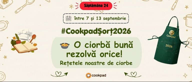 Cookpad Sort 2026. Săptămână 24