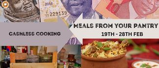 Cashless cooking...meals from your pantry