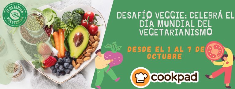 🥦 Desafío Veggie: celebrá el Día Mundial del Vegetarianismo 🥑