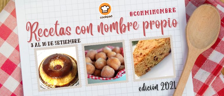 📙 Recetas con nombre propio. Edición 2021 📙