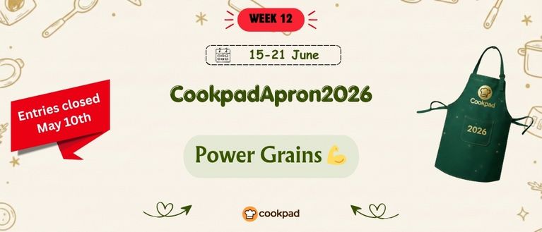Power Grains 💪 | Cookpad Apron 2026