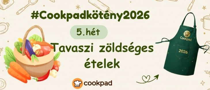 📣 Köténykihívás 2026 a Cookpaden❗️
