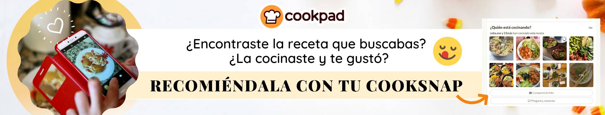 Descubre qué es un Cooksnap y cómo enviar los tuyos  📸