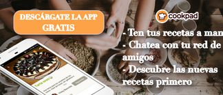 Haz click para descargarte la app de Cookpad
