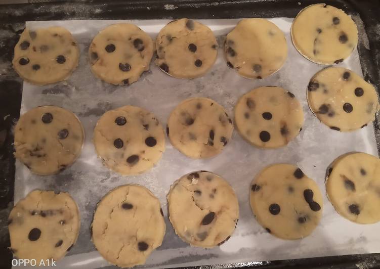 Recipe of Quick Chocolate chip cookies no brown sugar