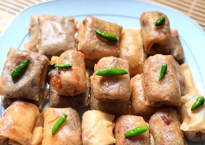 Recipe: Perfect Risol bihun kulit lumpia (RIMPIA) ala #manjaworkingspace