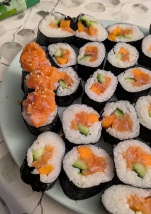 Una foto de Sushi para Novatos y Barato