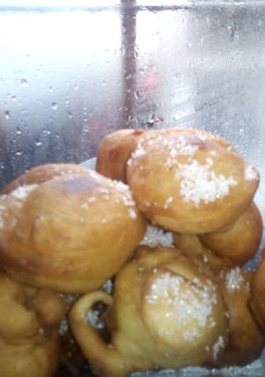 Una foto de Buñuelos de limón para los días de lluvia 🤤🍋