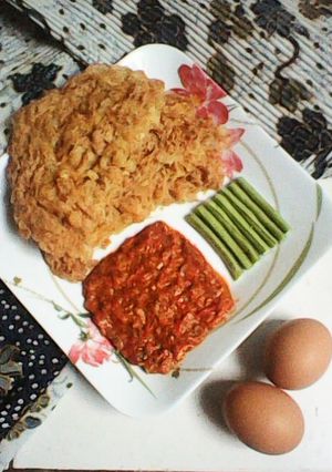 Foto resep Telur Dadar Crispy