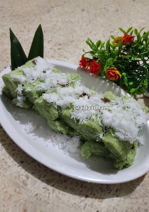 Foto resep Kue Putu Bambu Pandan