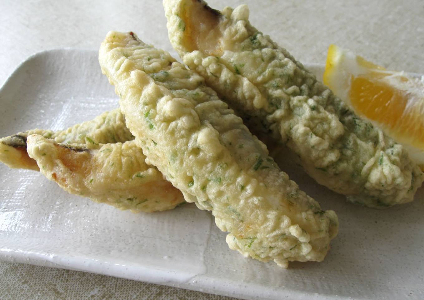 Trevally ‘Isobe-age’ Tempura