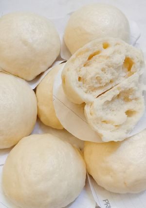 Hình của món Bánh bao sữa.