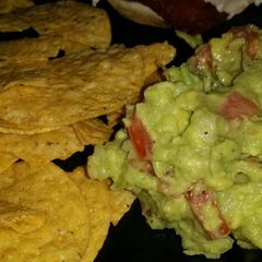 A picture of Basic guacamole. Fast and easy.
