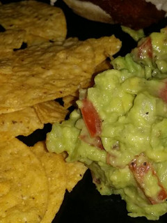 A picture of Basic guacamole. Fast and easy.