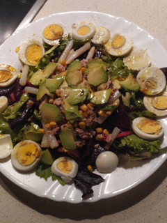 Una foto de Ensalada primavera