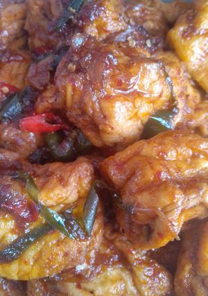 Foto resep Tahu kecap pedas