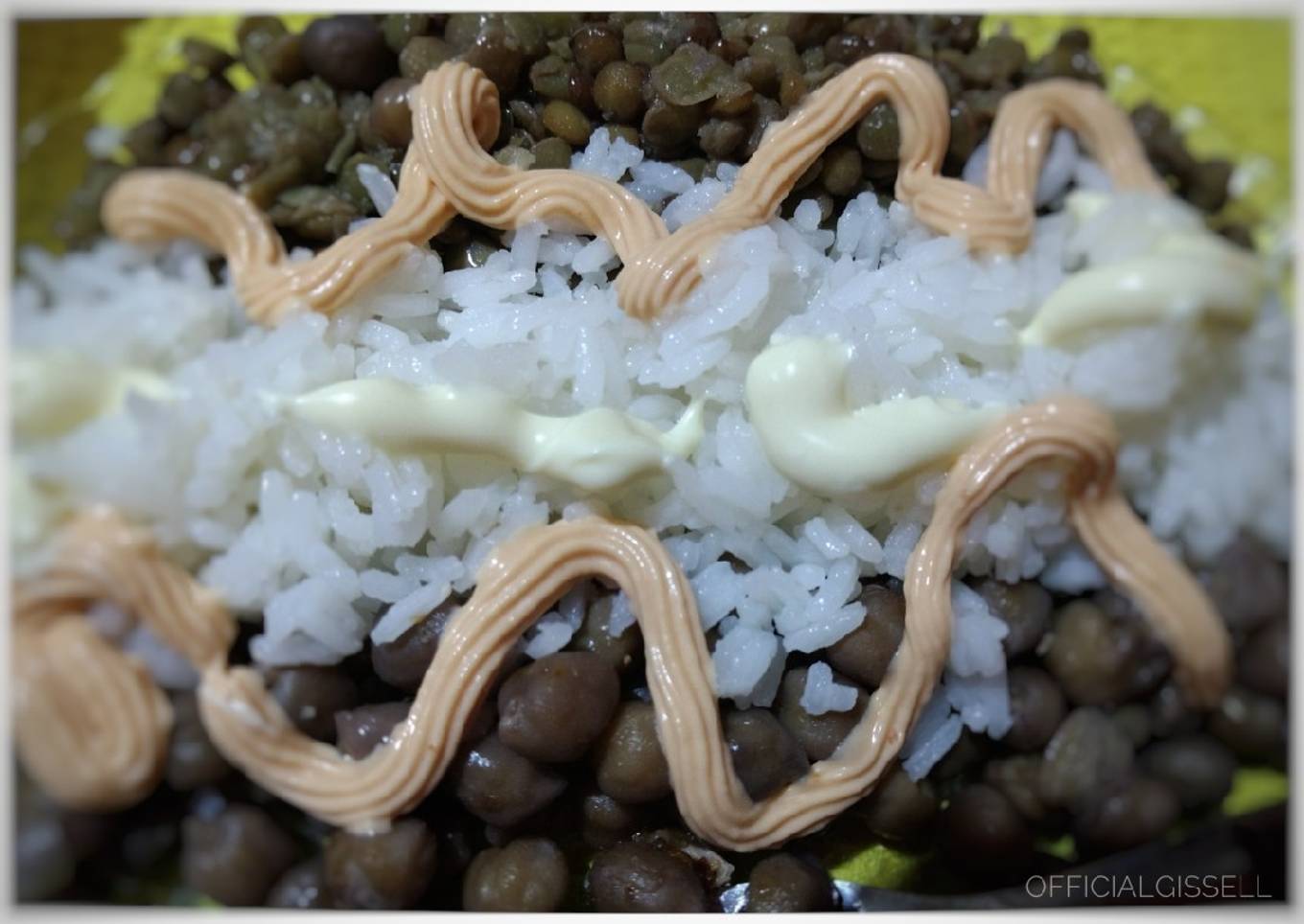 Arroz con legumbres festiva