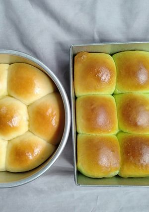 Foto resep Roti sobek isi vla coklat dan unti kelapa putih