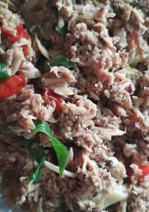 Foto resep Orak Arik Pindang Tongkol ala Nasi Kucing