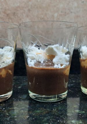 Una foto de Vasitos de Chocotorta