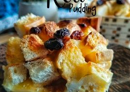 Roti pudding