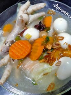 Foto resep 18. Sayur Sop Ceker Puyuh