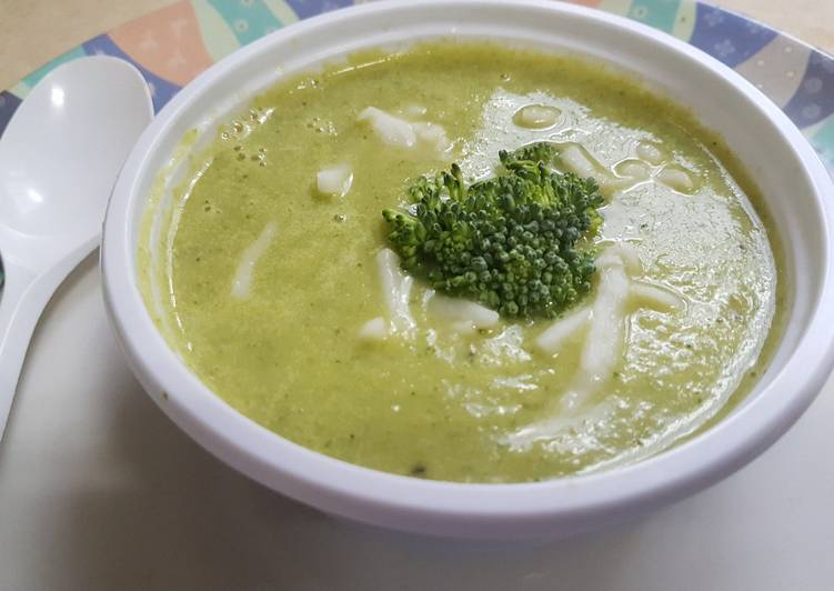 Easiest Way to Prepare Quick Broccoli soup