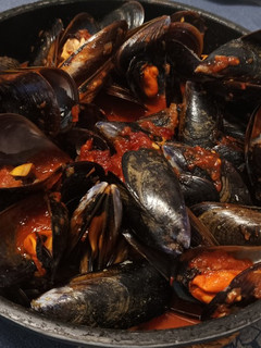 Una foto de Mejillones tigre de mi padre