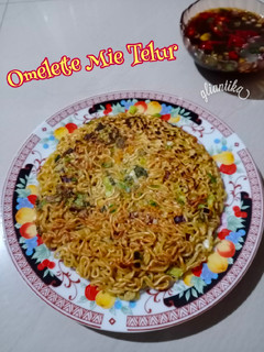 Foto resep Omelette Mie Telur