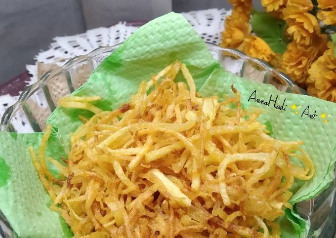 Menu Kentang Goreng Stik ala2 Mustofa yang Menggugah Selera Lezat