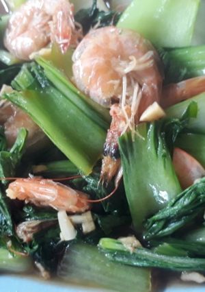 Foto resep Pokcay udang saori